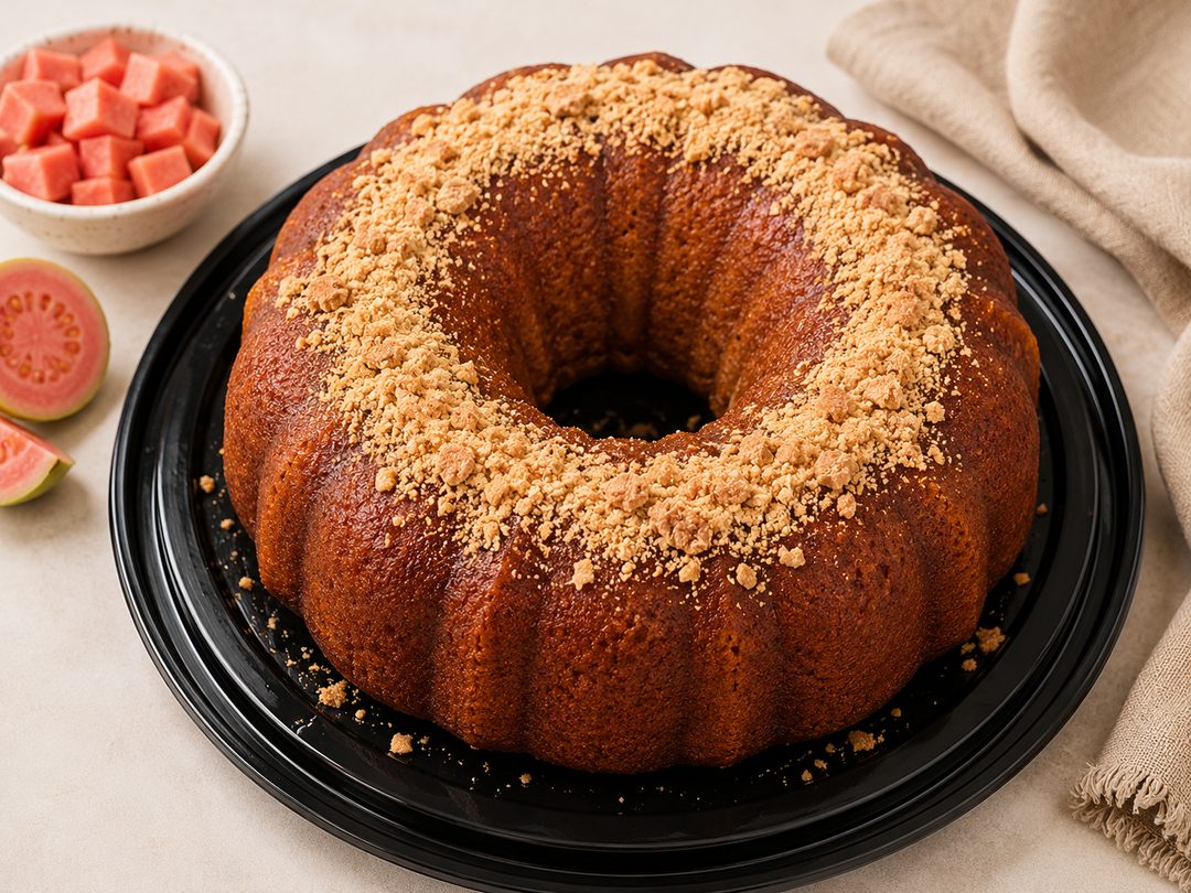 Guava rum cake