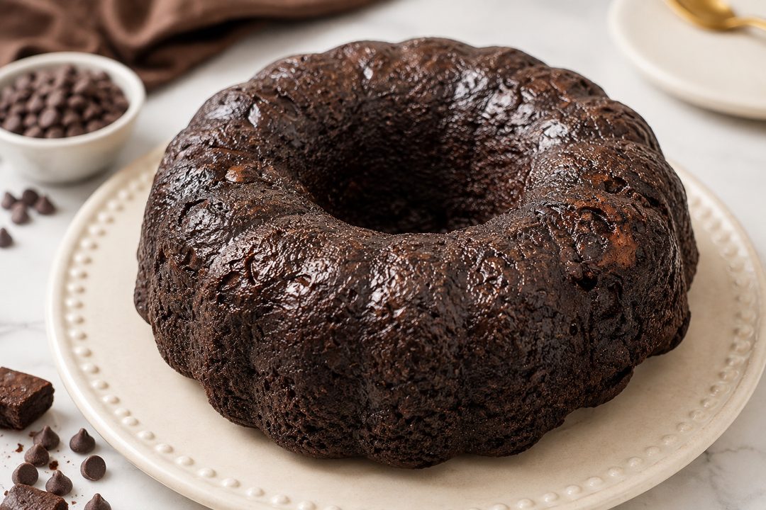 Mocha rum cake